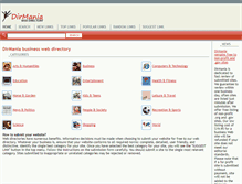 Tablet Screenshot of dirmania.org